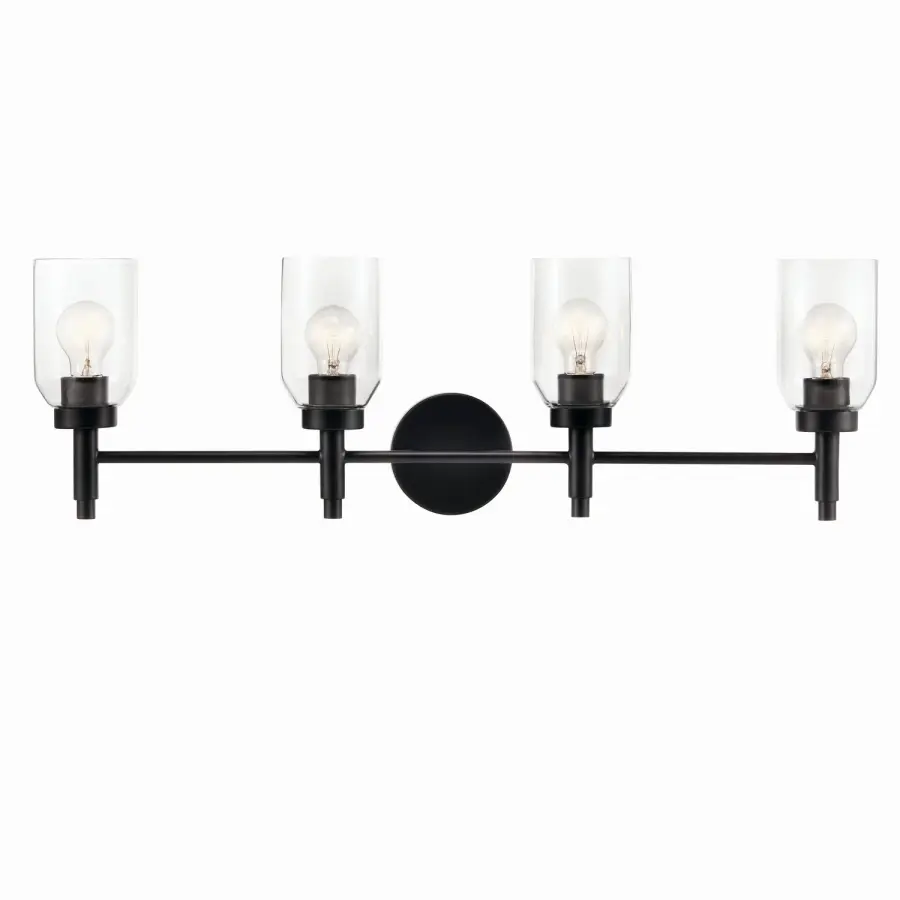 Madden 4-Light Vanity in Black