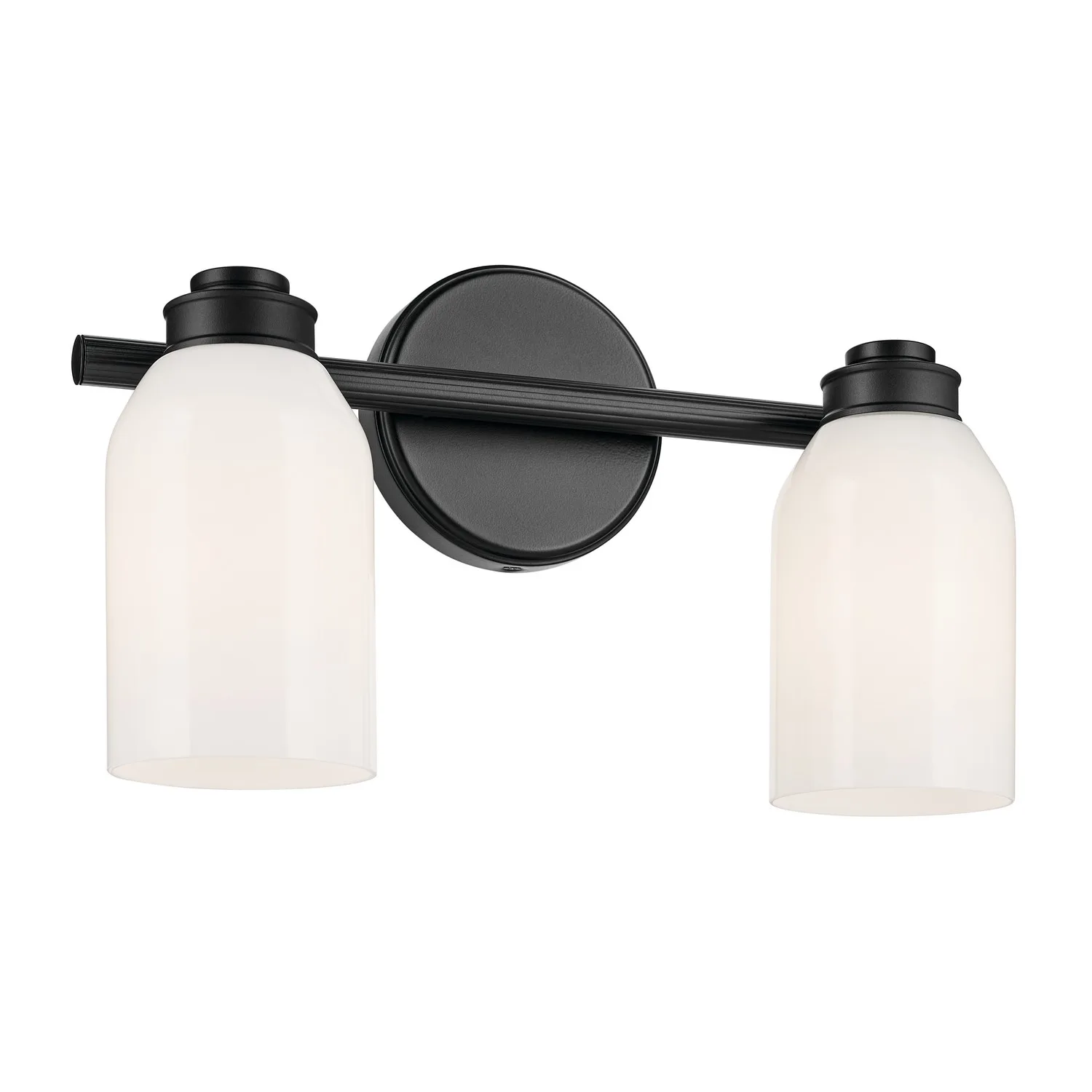 Shae Two Light Bath Vanity in Black