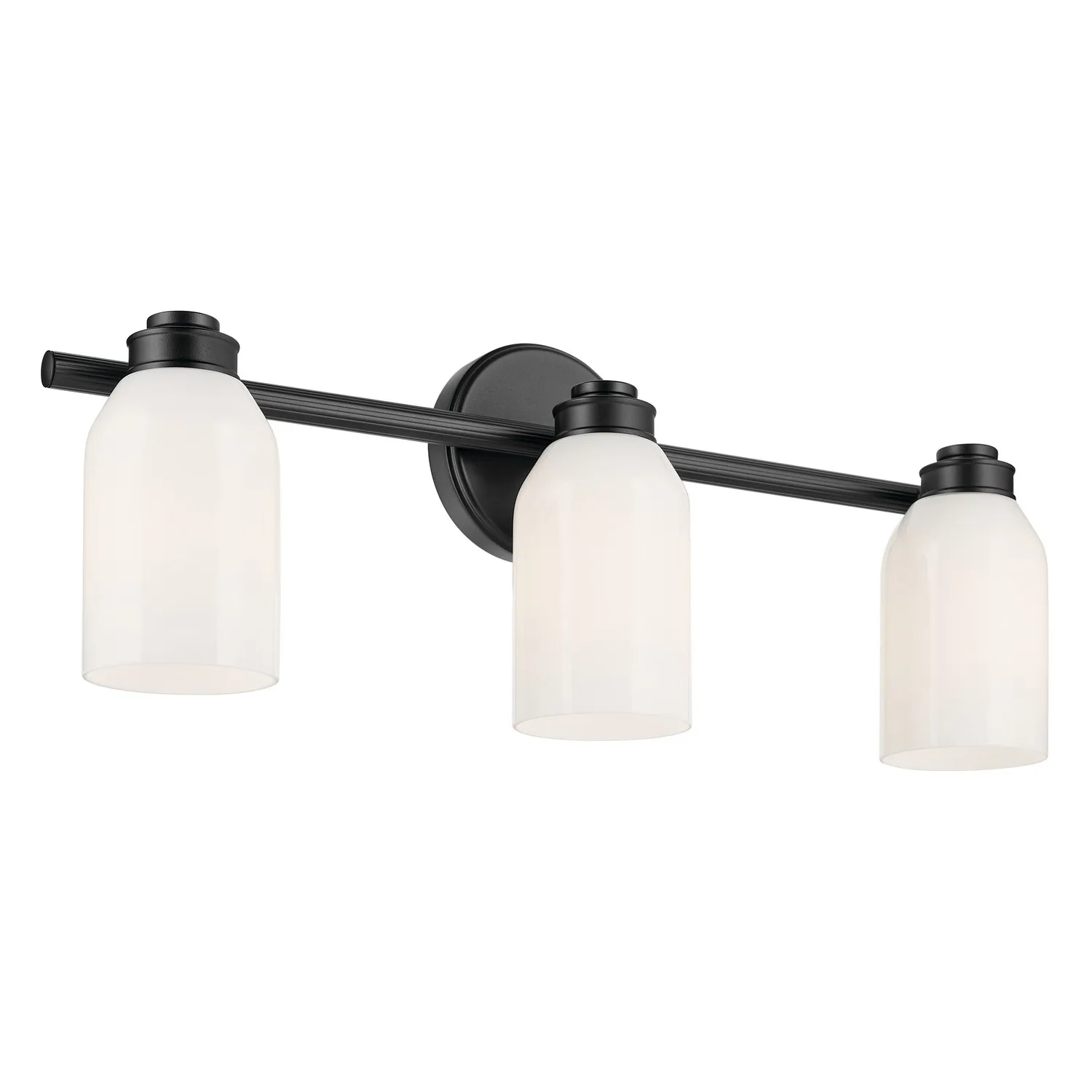 Shae 3-Light Bath Vanity in Black