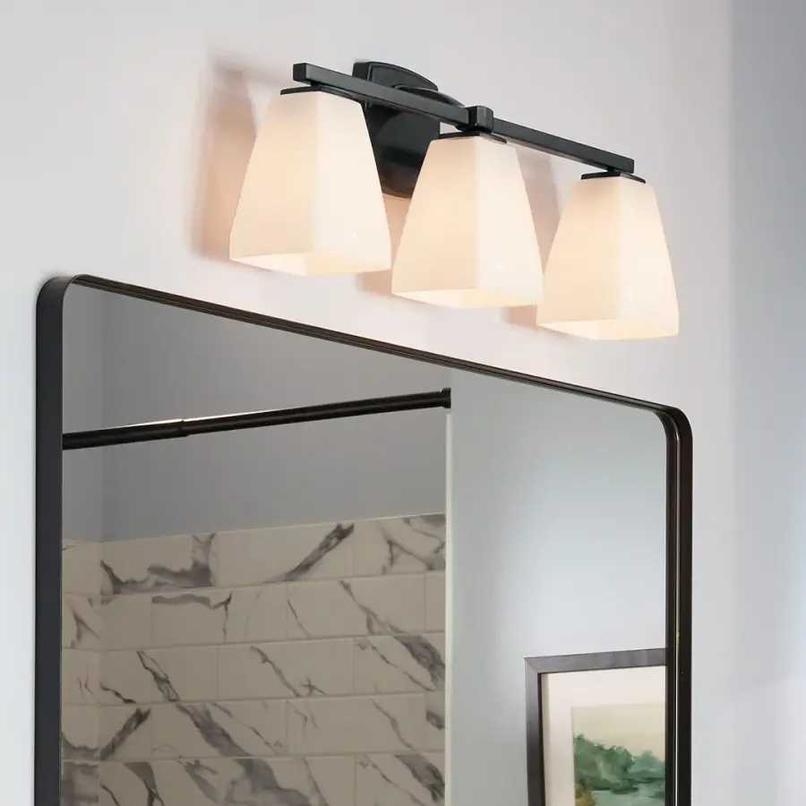 Marant 3-Light Vanity Light in Black - Image 5