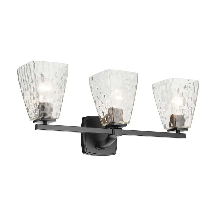 Marant 3-Light Vanity Light in Black - Image 1