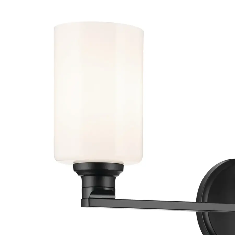 Gioe 3-Light Vanity Light in Black - Image 3
