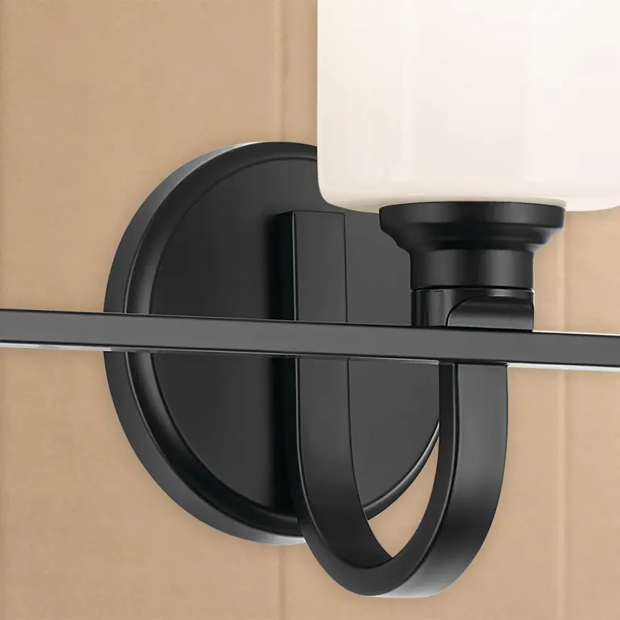 Gioe 3-Light Vanity Light in Black - Image 6