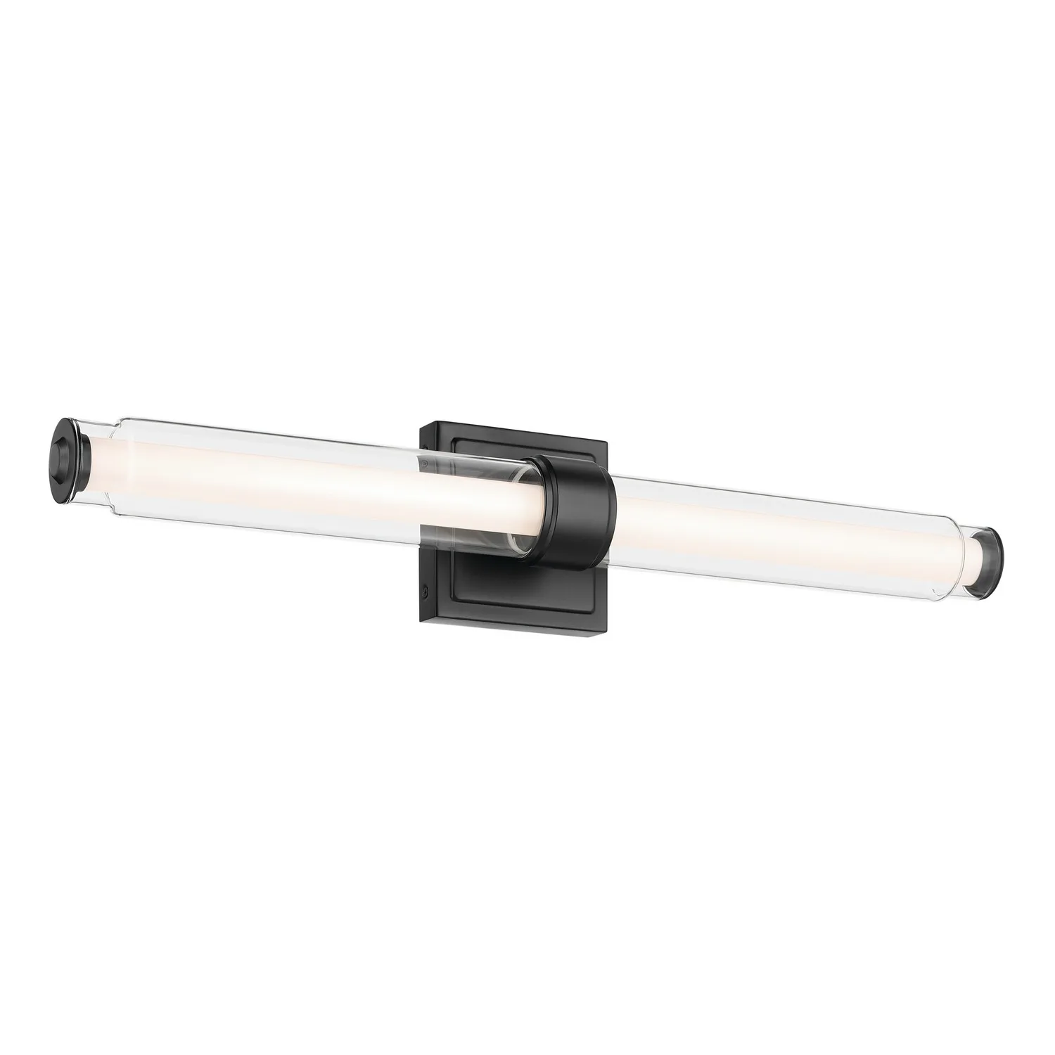 Laurene LED Linear Bath Light in Black