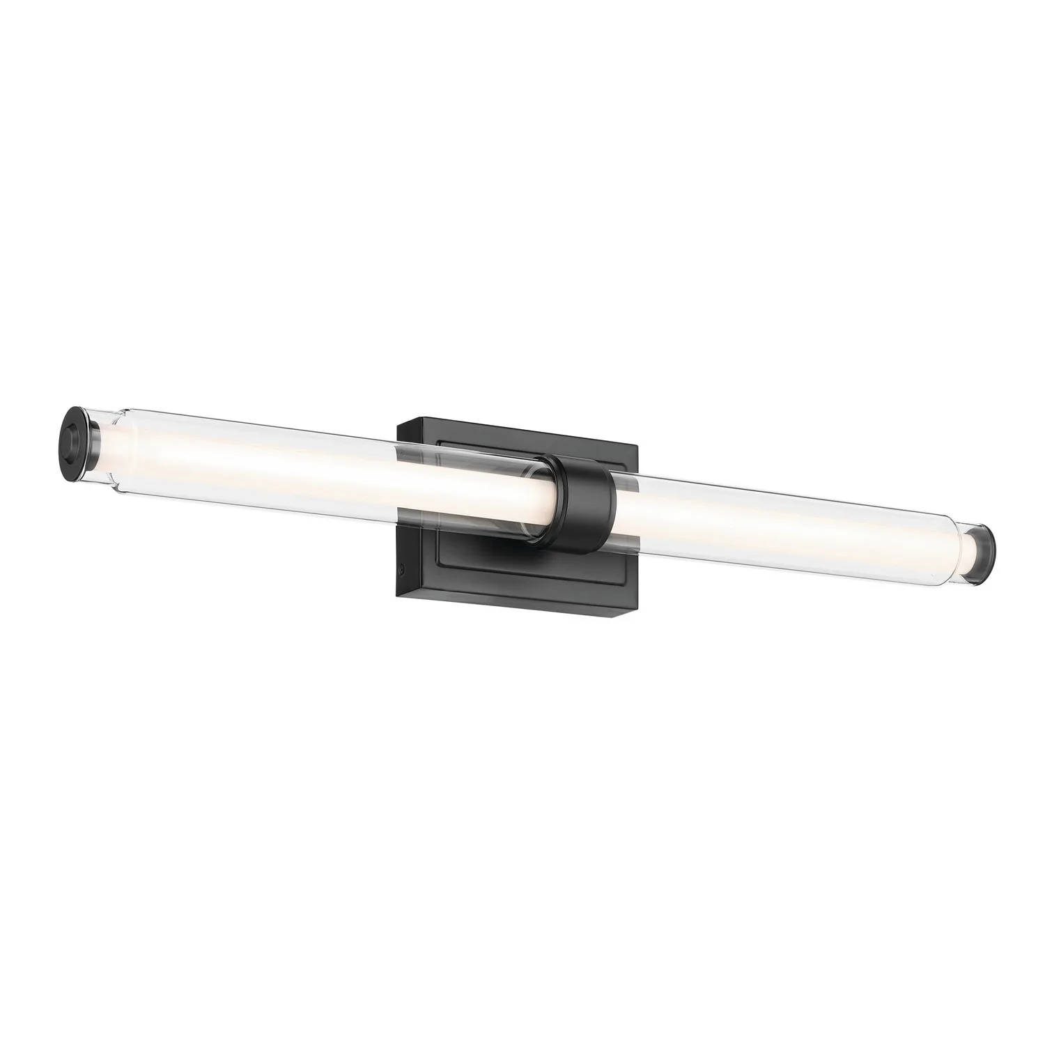 Laurene LED Linear Bath Light in Black
