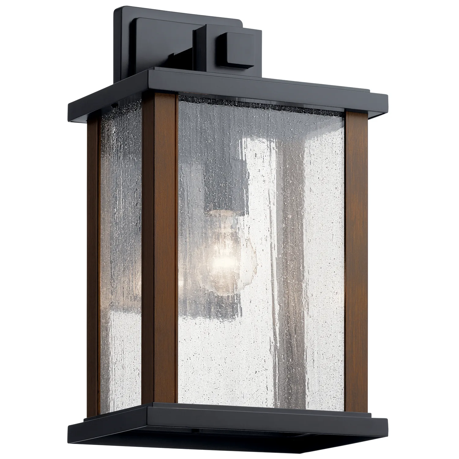 Marimount 17" Outdoor Wall Light in Black
