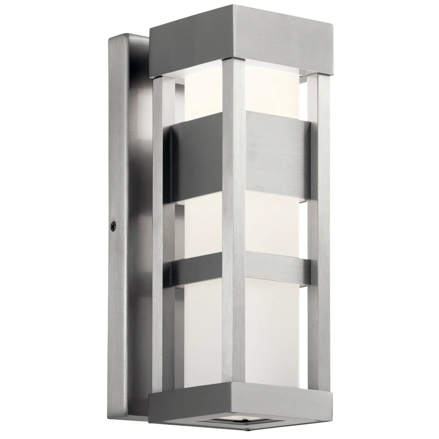 Ryler LED Outdoor Wall Mount in Brushed Aluminum