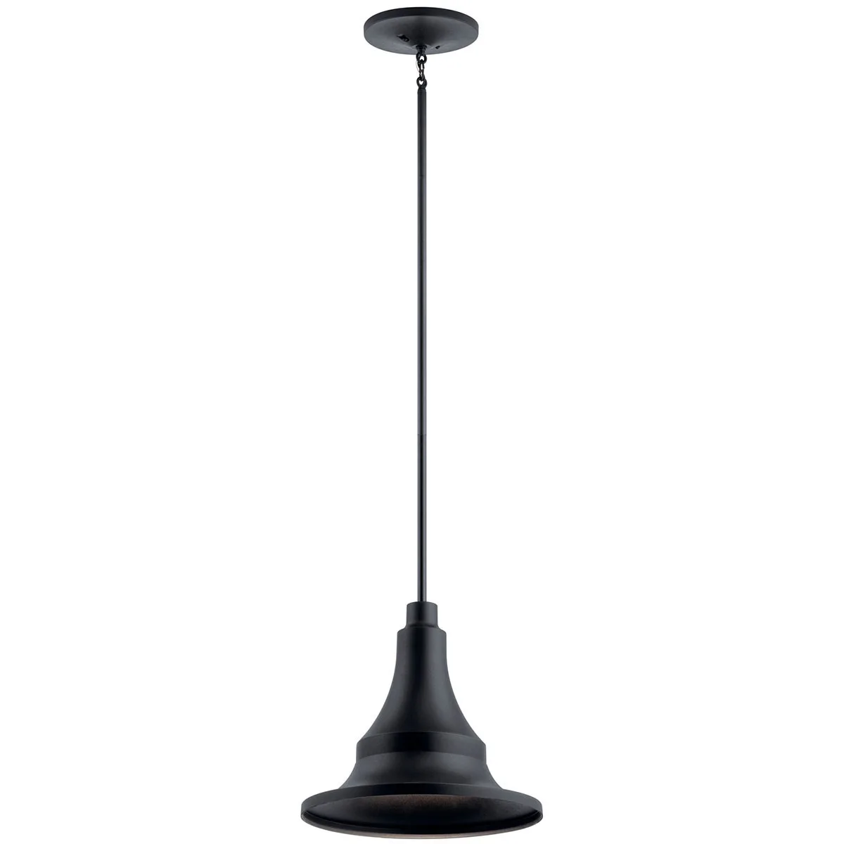 Hampshire Outdoor Pendant in Textured Black