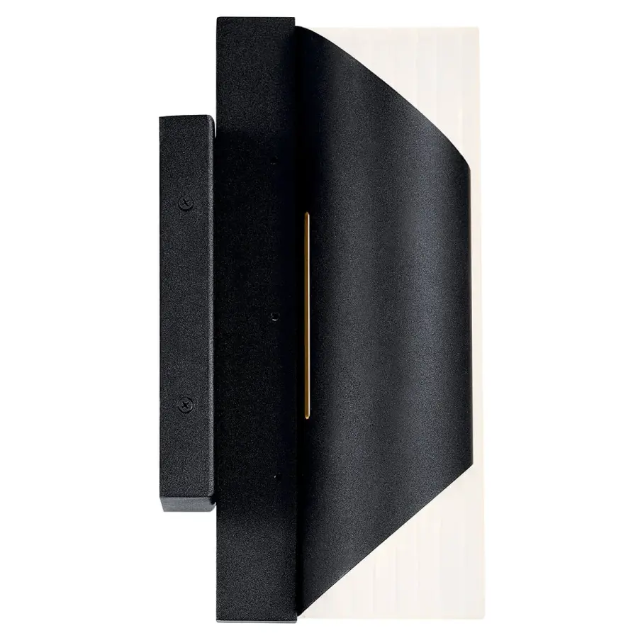 Sleek Contemporary Outdoor Wall Light with Integrated LED - Image 3