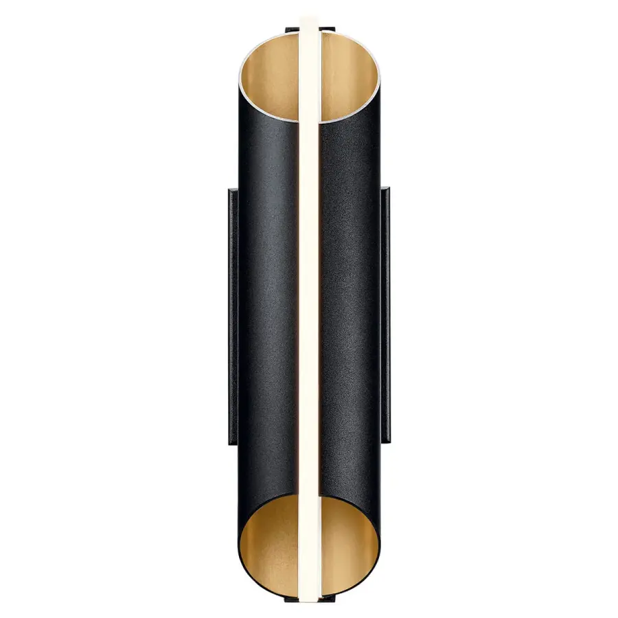 Sleek Contemporary Outdoor Wall Light with Integrated LED - Image 2