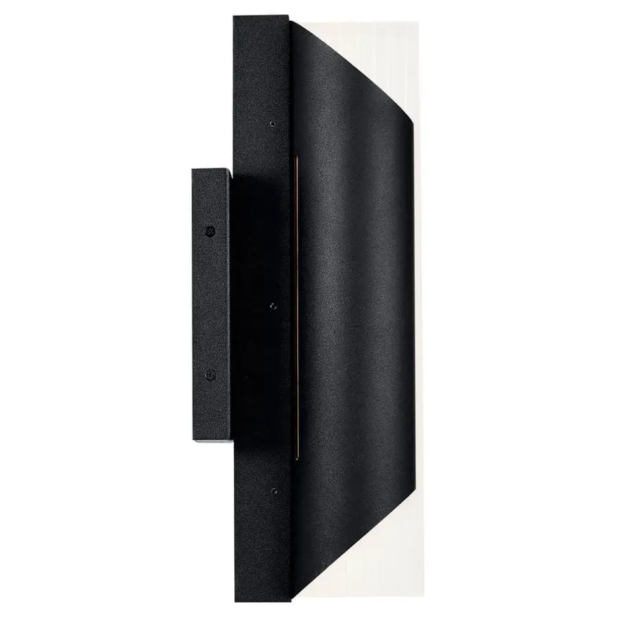 Sleek Contemporary Outdoor Wall Light with Integrated LED - Image 3
