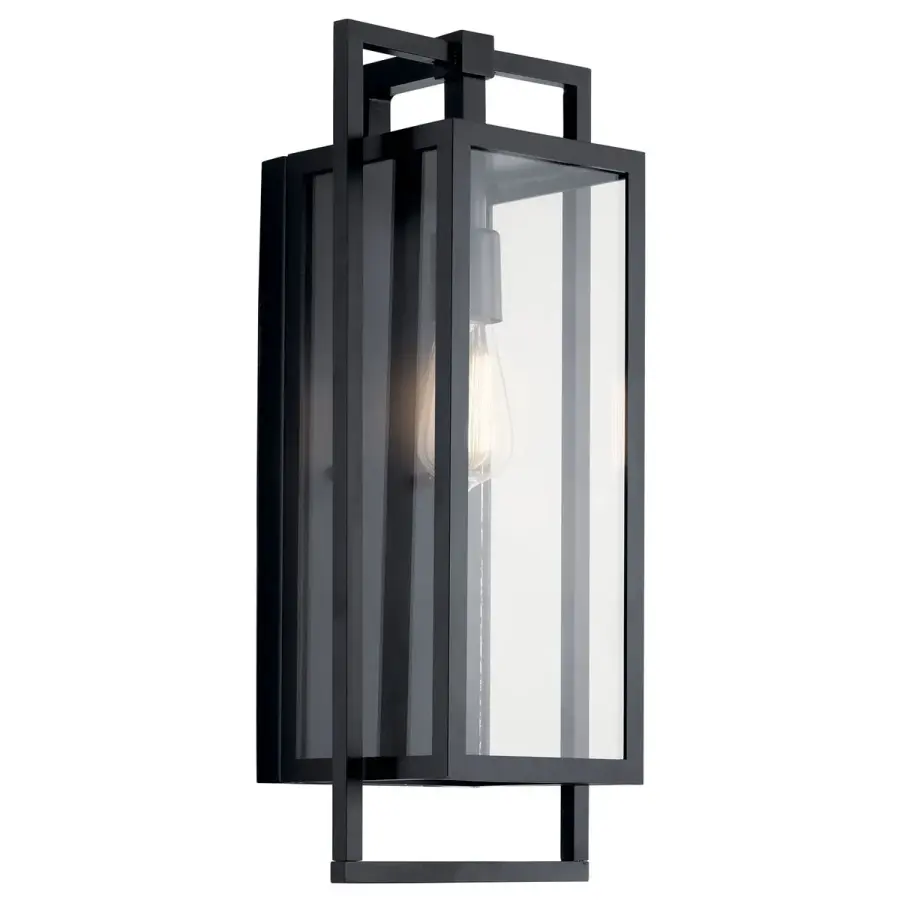 Goson 20" Outdoor Wall Light in Black