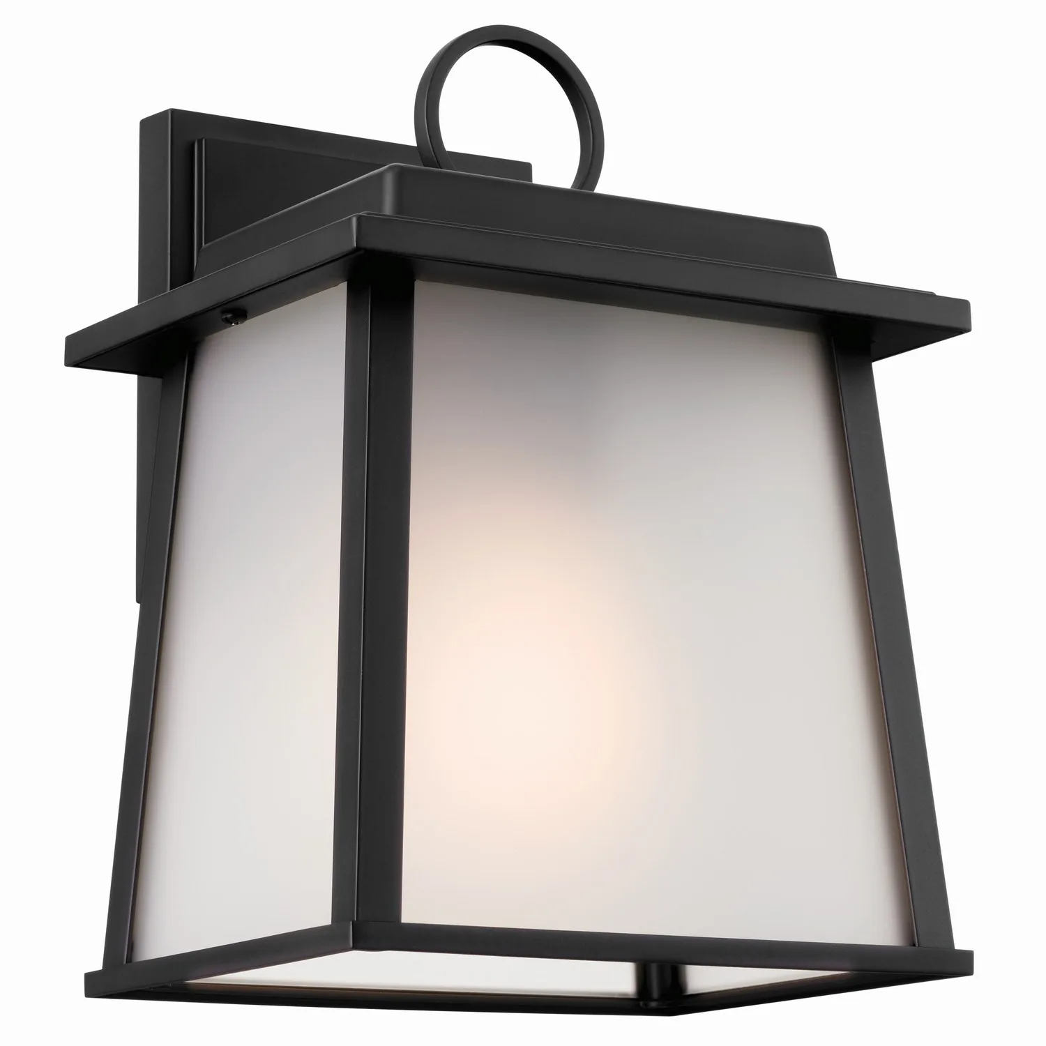 Noward One Light Outdoor Wall Mount in Black