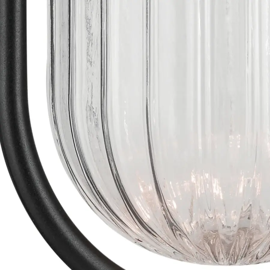 Modern Outdoor Wall Light with Industrial Edge and Weather Protection - Image 3