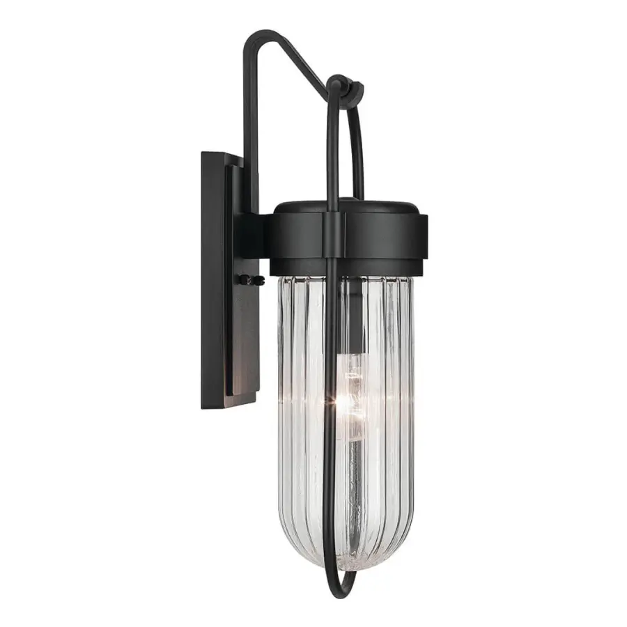 Modern Outdoor Wall Light with Industrial Edge and Wet-Rated Durability - Image 4