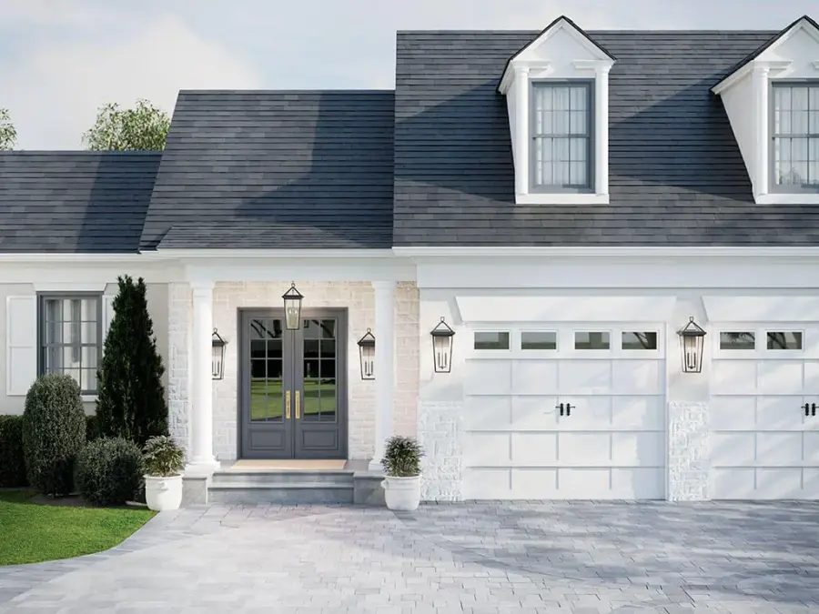 Classic European-Inspired Outdoor Wall Sconce with Beveled Glass - Image 8