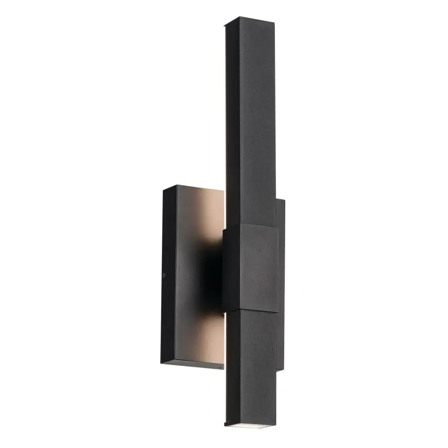 Nocar LED Outdoor Wall Light in Textured Black