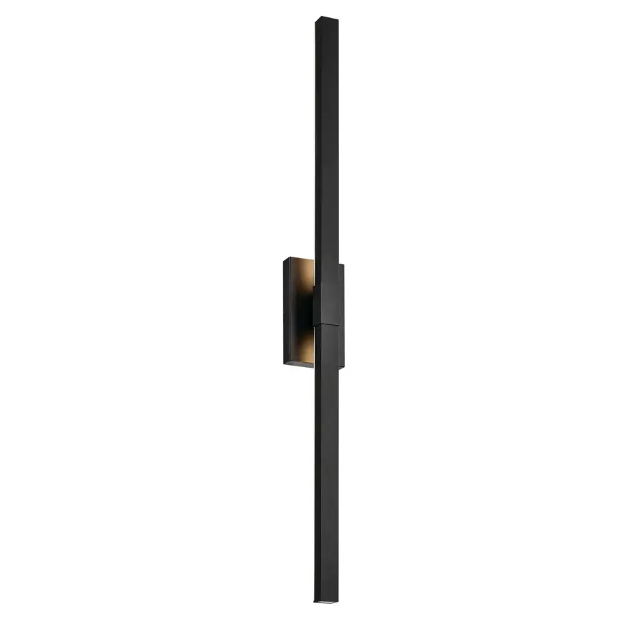 Nocar 48" LED Outdoor Wall Light in Textured Black