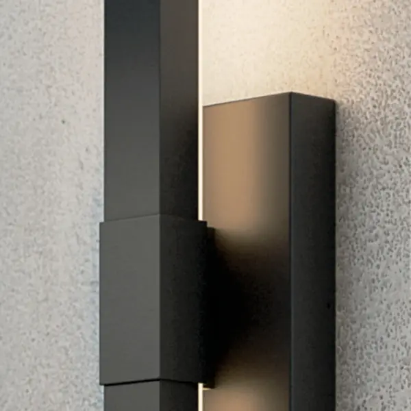 Nocar 60" Outdoor Wall Light in Textured Black - Image 5