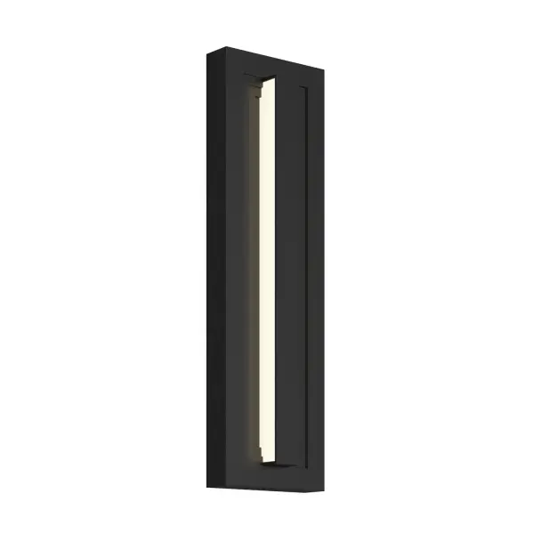 Arik LED Outdoor Wall Mount in Black