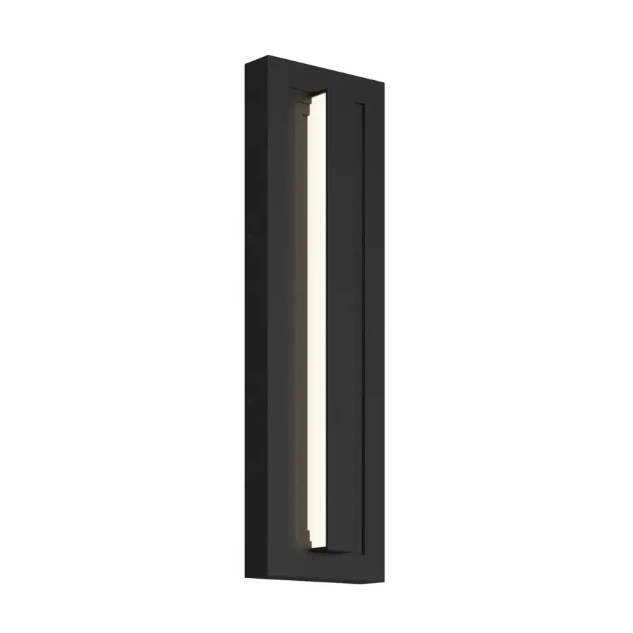 Arik LED Outdoor Wall Mount in Black