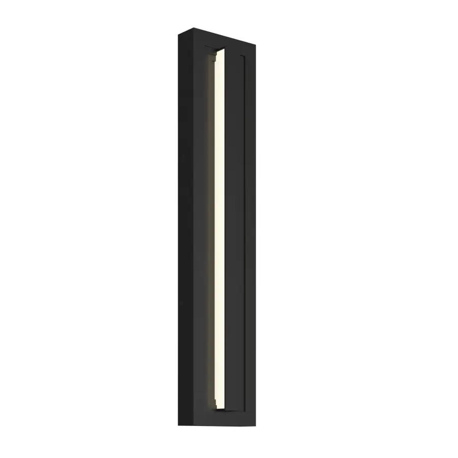 Arik LED Outdoor Wall Mount in Black