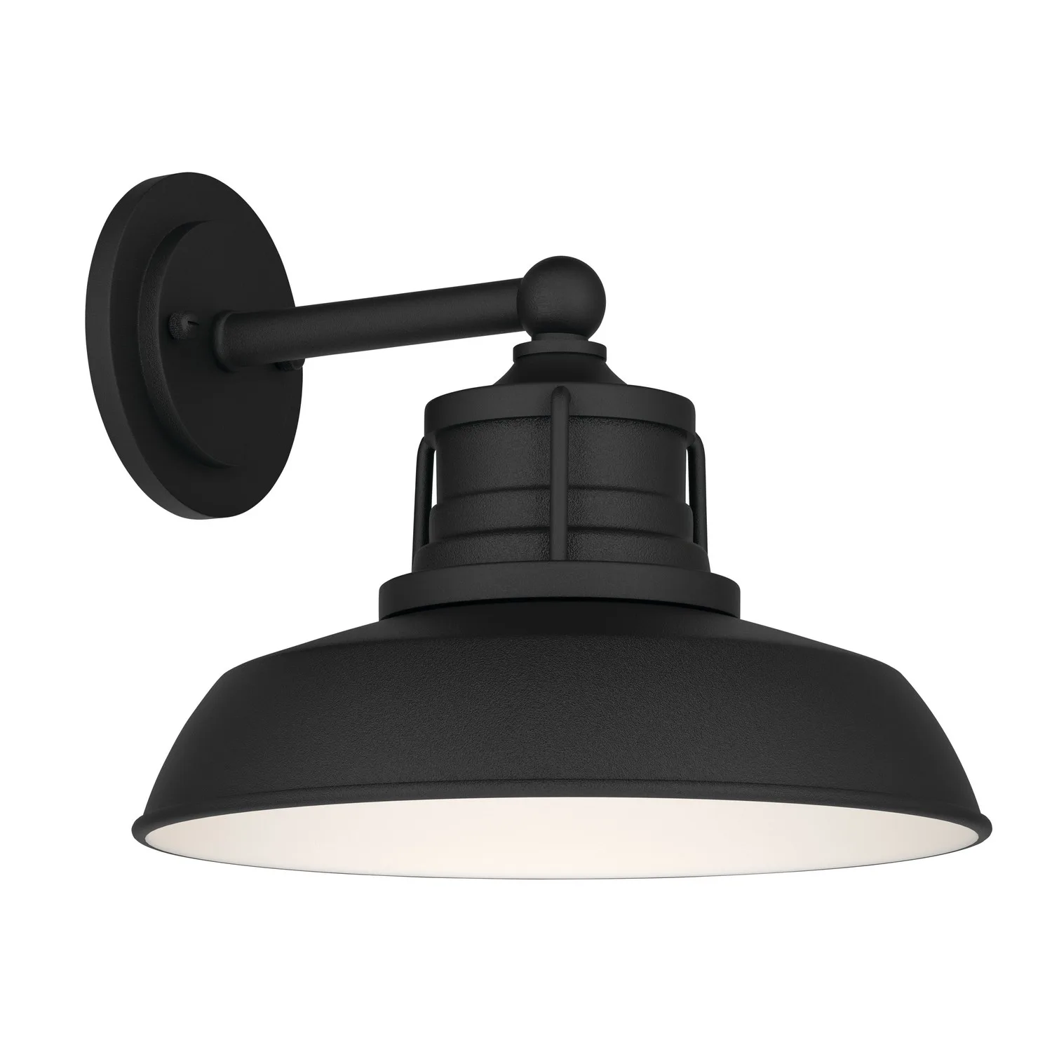Fielding One Light Outdoor Wall Mount in Textured Black