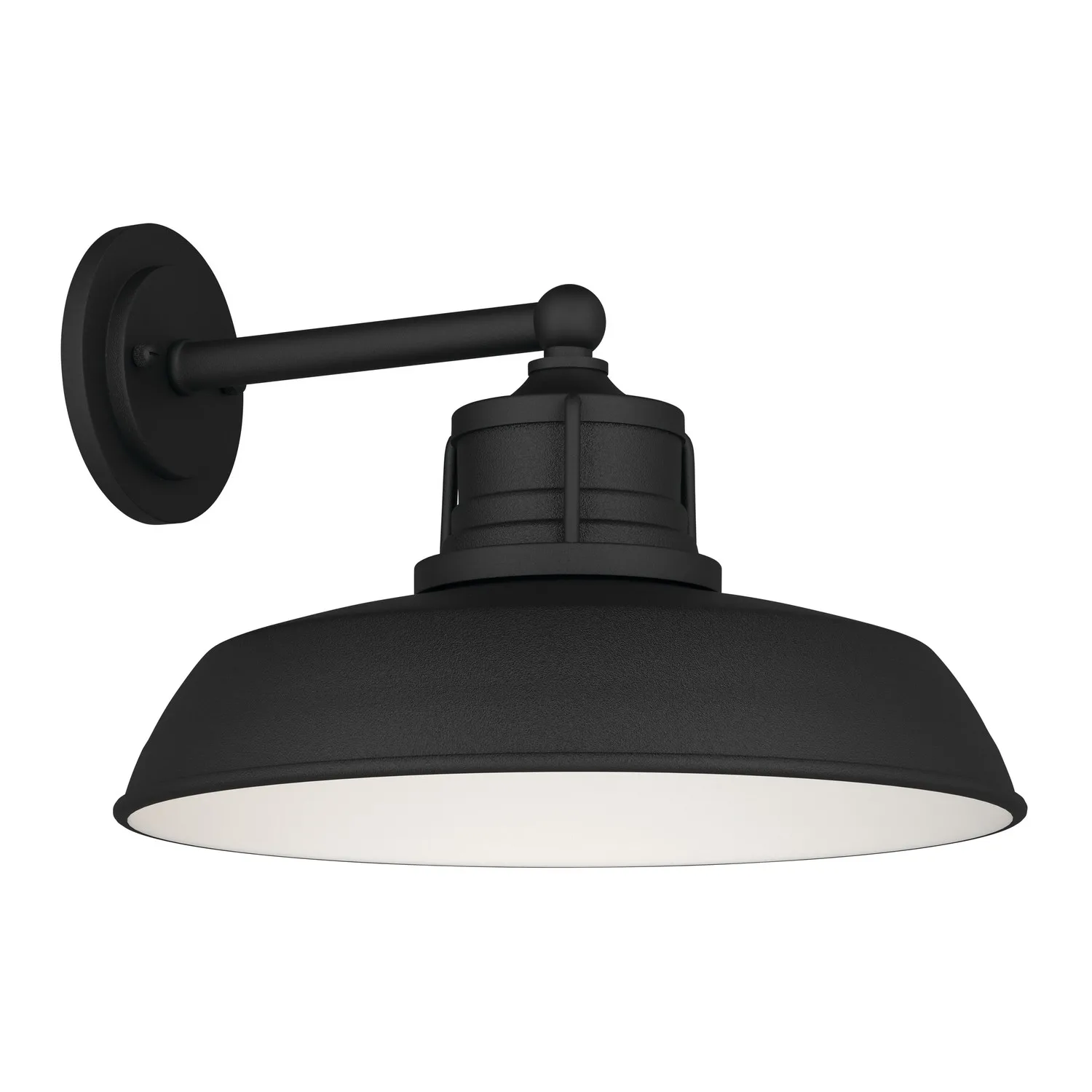 Fielding One Light Outdoor Wall Mount in Textured Black