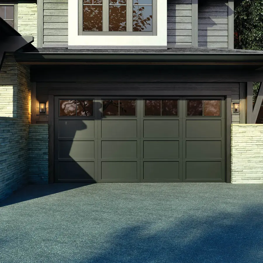 Charming Farmhouse-Style Outdoor Wall Light with Seeded Glass - Image 9