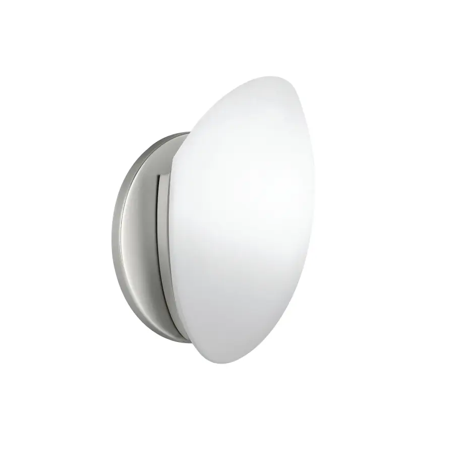 Swiss Passport One Light Wall Sconce in Brushed Nickel