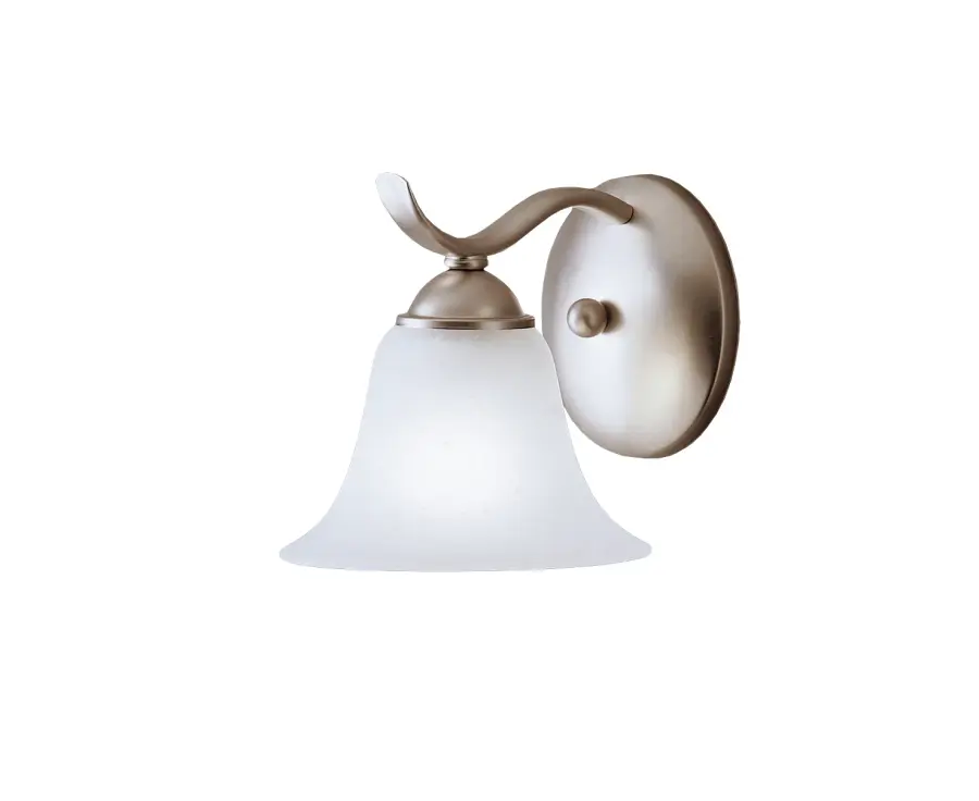 Dover One Light Wall Sconce in Brushed Nickel