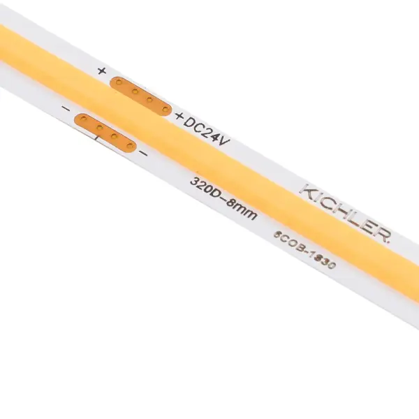The 6T Series delivers continuous, dot-free lighting with advanced COB technology. At 100 feet and 235 lumens per foot, this 24V tape provides warm 2700K light ideal for residential and commercial accent lighting applications. - alternate view