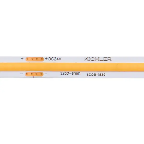 The 6T Series delivers continuous, dot-free lighting with advanced COB technology. At 16 feet and 235 lumens per foot, this 2700K warm white tape provides elegant under-cabinet, cove, and accent lighting for residential and commercial spaces. - alternate view