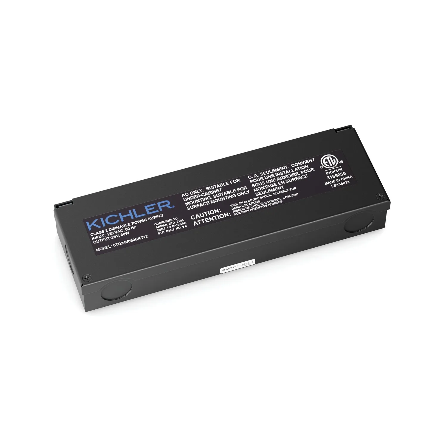 24V LED Power Supply - 60W Dimmable Driver