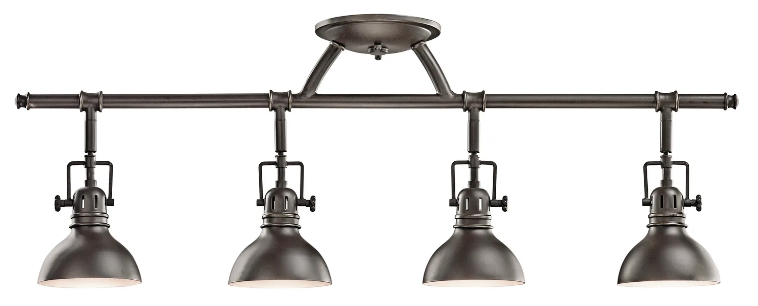 Hatteras Bay 4-Light Track Light in Olde Bronze
