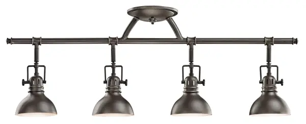 Hatteras Bay 4-Light Track Light in Olde Bronze