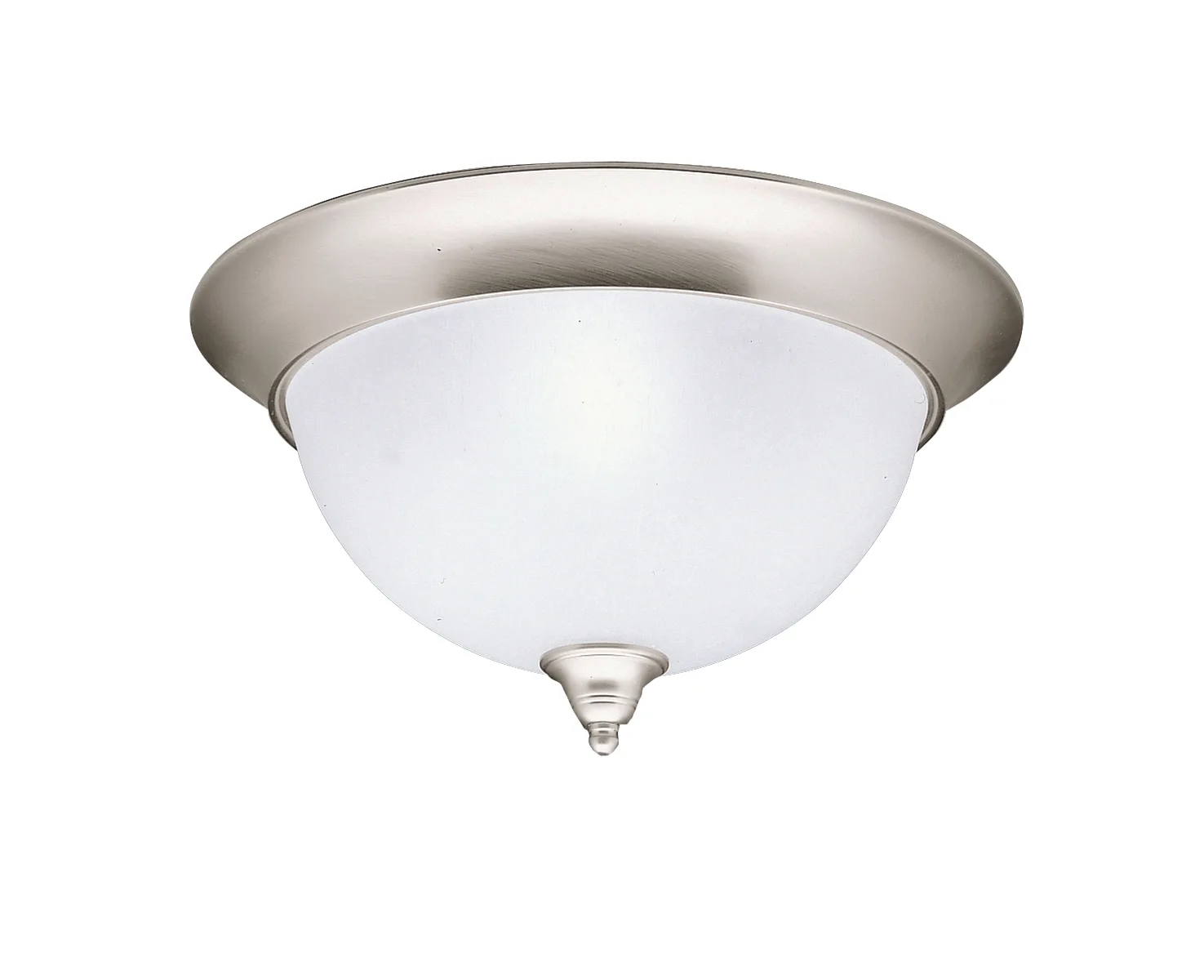 Dover 3-Light Flush Mount in Brushed Nickel