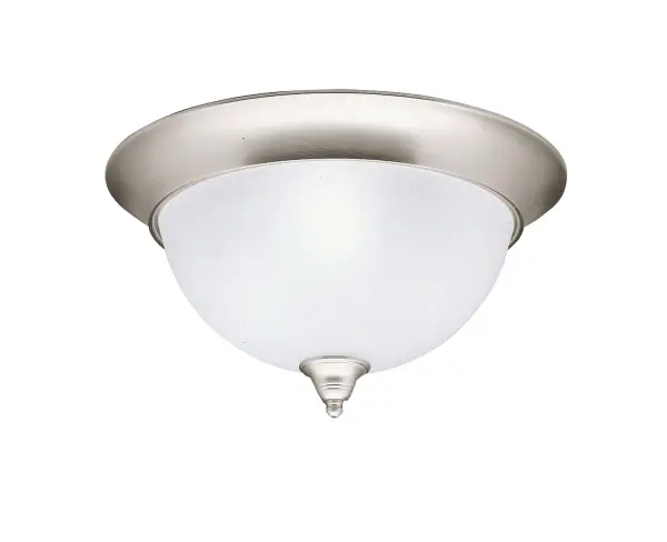 Dover 3-Light Flush Mount in Brushed Nickel
