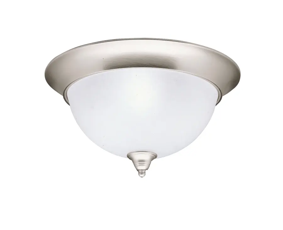 Dover 3-Light Flush Mount in Brushed Nickel