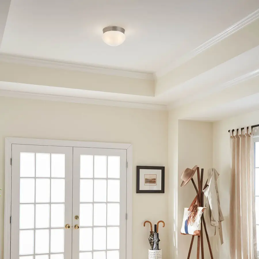 Ceiling Space 2-Light Flush Mount Ceiling Light - Image 3