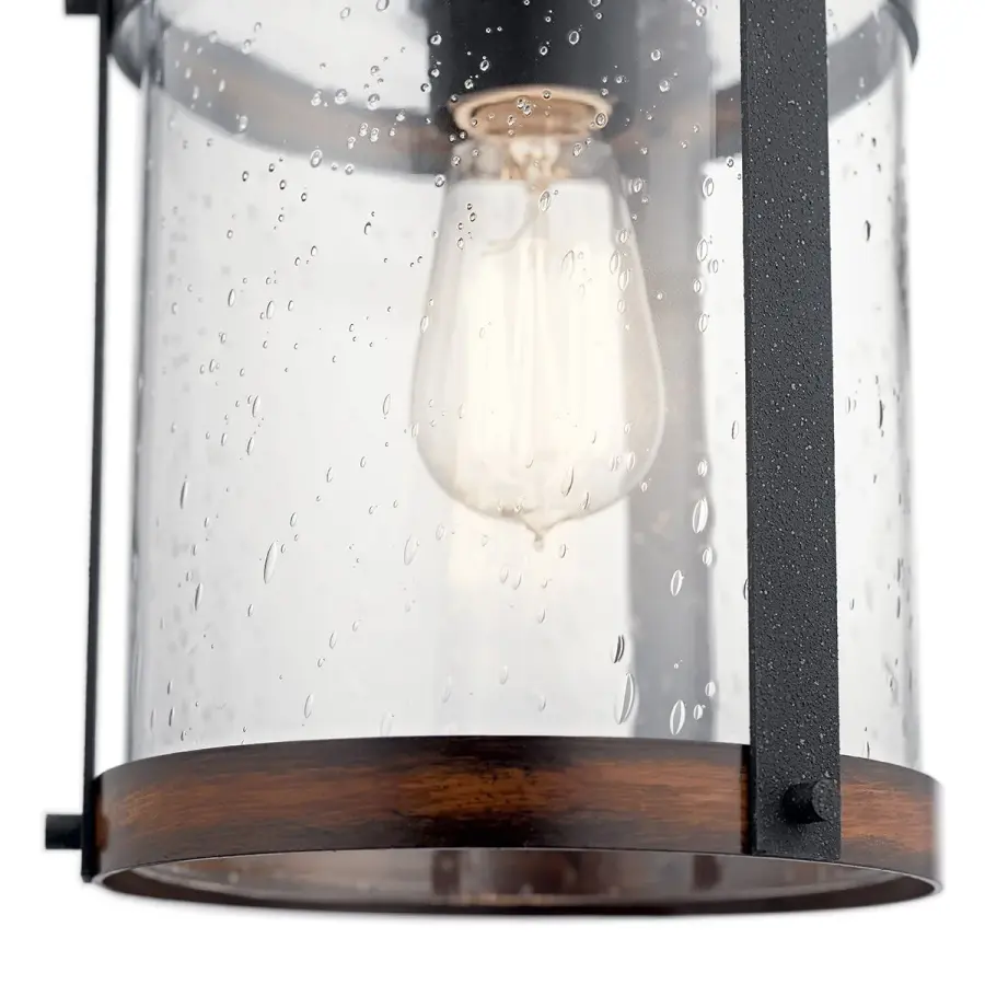 Barrington Mini Pendant in Distressed Black - Image 2