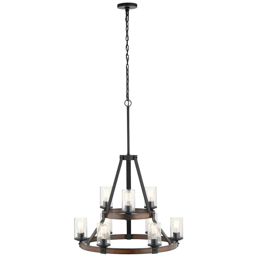 Barrington 9-Light Multi-Tier Chandelier - Image 1