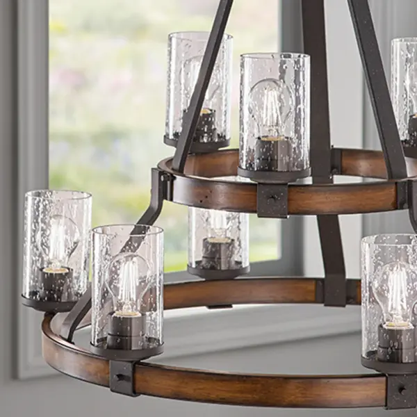 Barrington 9-Light Multi-Tier Chandelier - Image 5