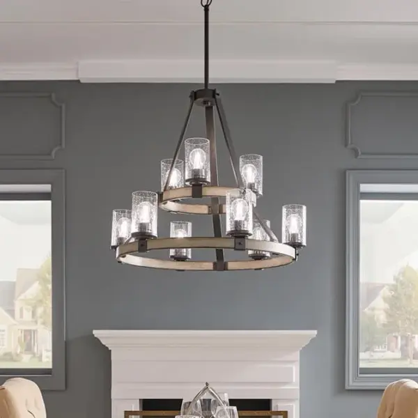 Barrington 9-Light Multi-Tier Chandelier - Image 4