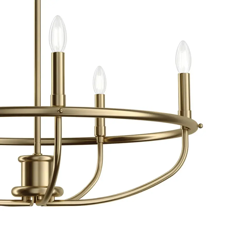 Bethel 5-Light Chandelier in Classic Bronze - Image 3