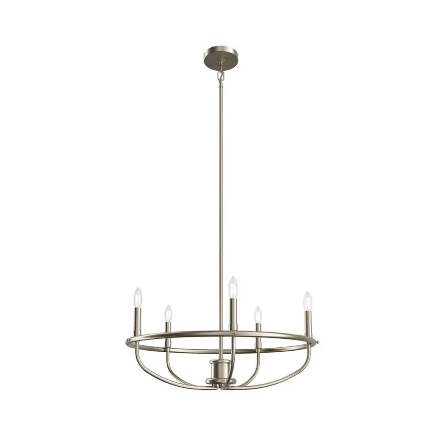 Bethel 5-Light Chandelier in Brushed Nickel - Image 2