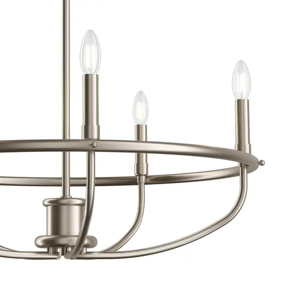 Bethel 5-Light Chandelier in Brushed Nickel - Image 3