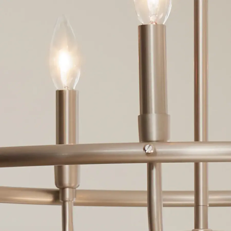 Bethel 5-Light Chandelier in Brushed Nickel - Image 6