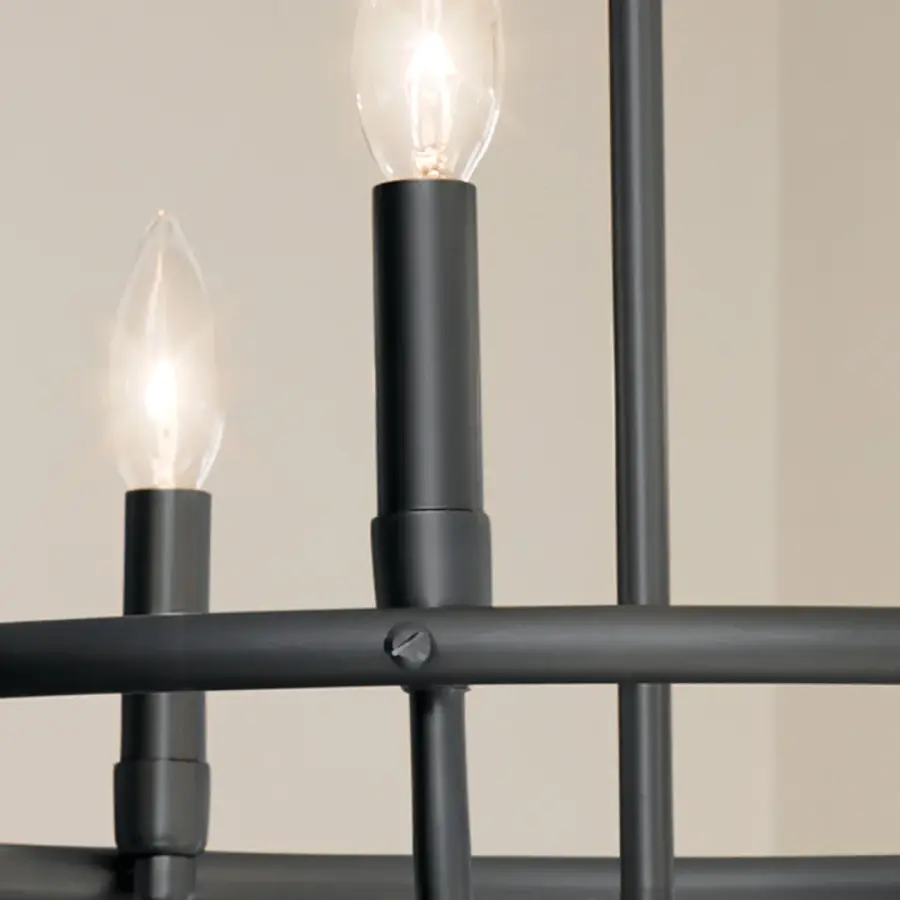 Bethel 5-Light Chandelier in Black - Image 6