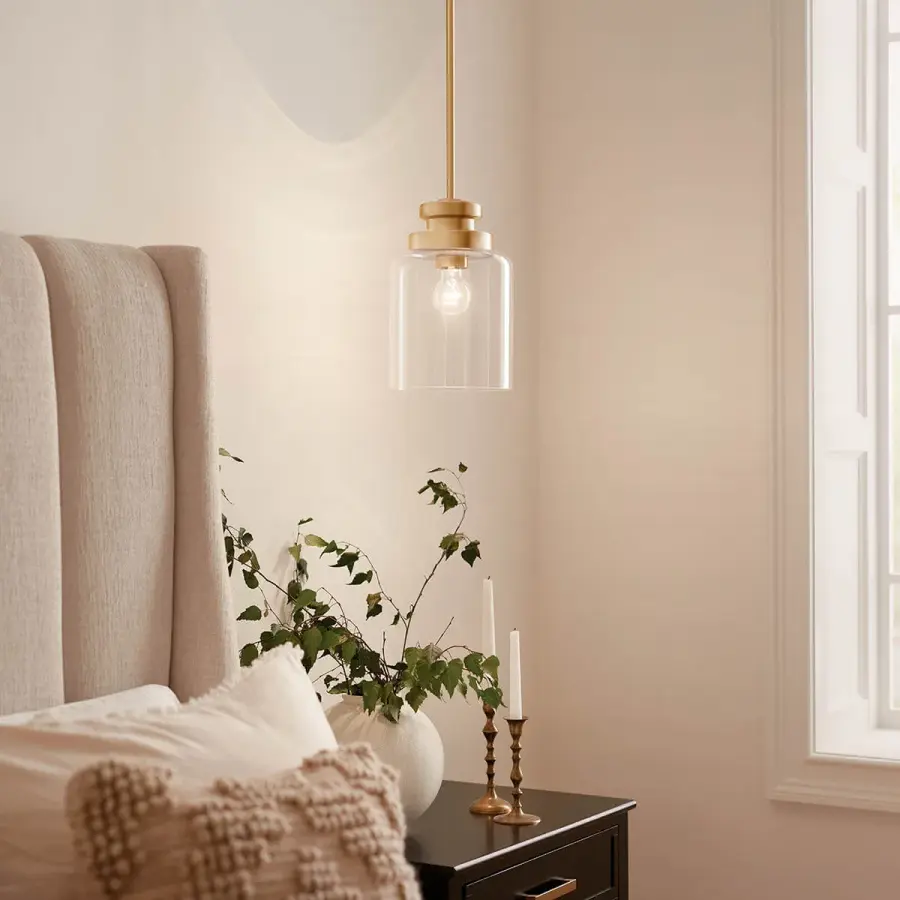 Annabeth Mini Pendant in Classic Gold - Image 4